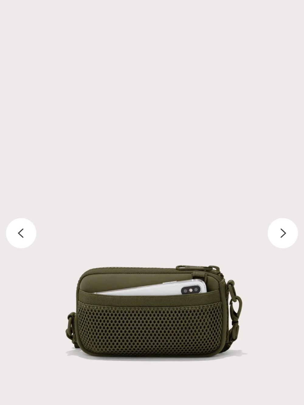 Dagne Dover Olive Green Mini Crossbody - Picture 9 of 11